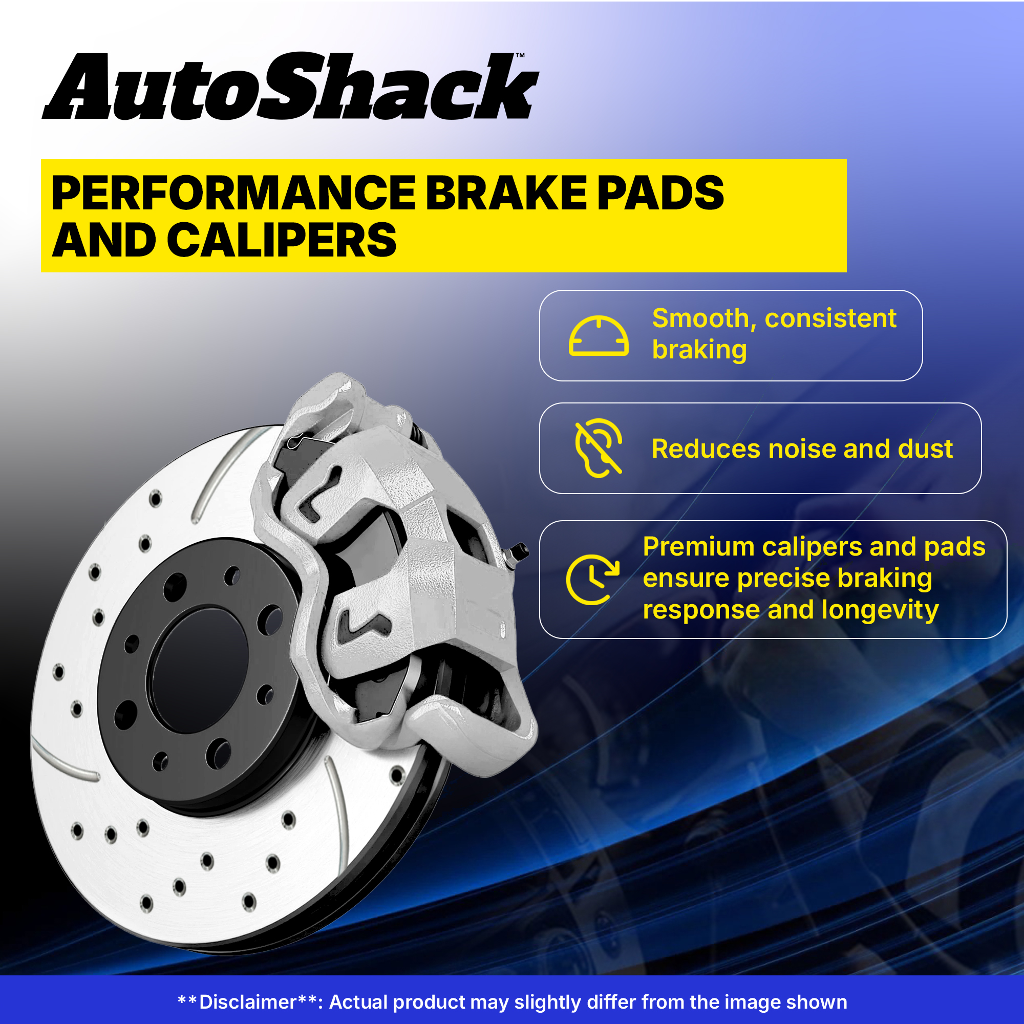 Front Rear Drilled Slotted Brake Rotors Pads Calipers for Honda Accord V6 - Picture 6 of 7