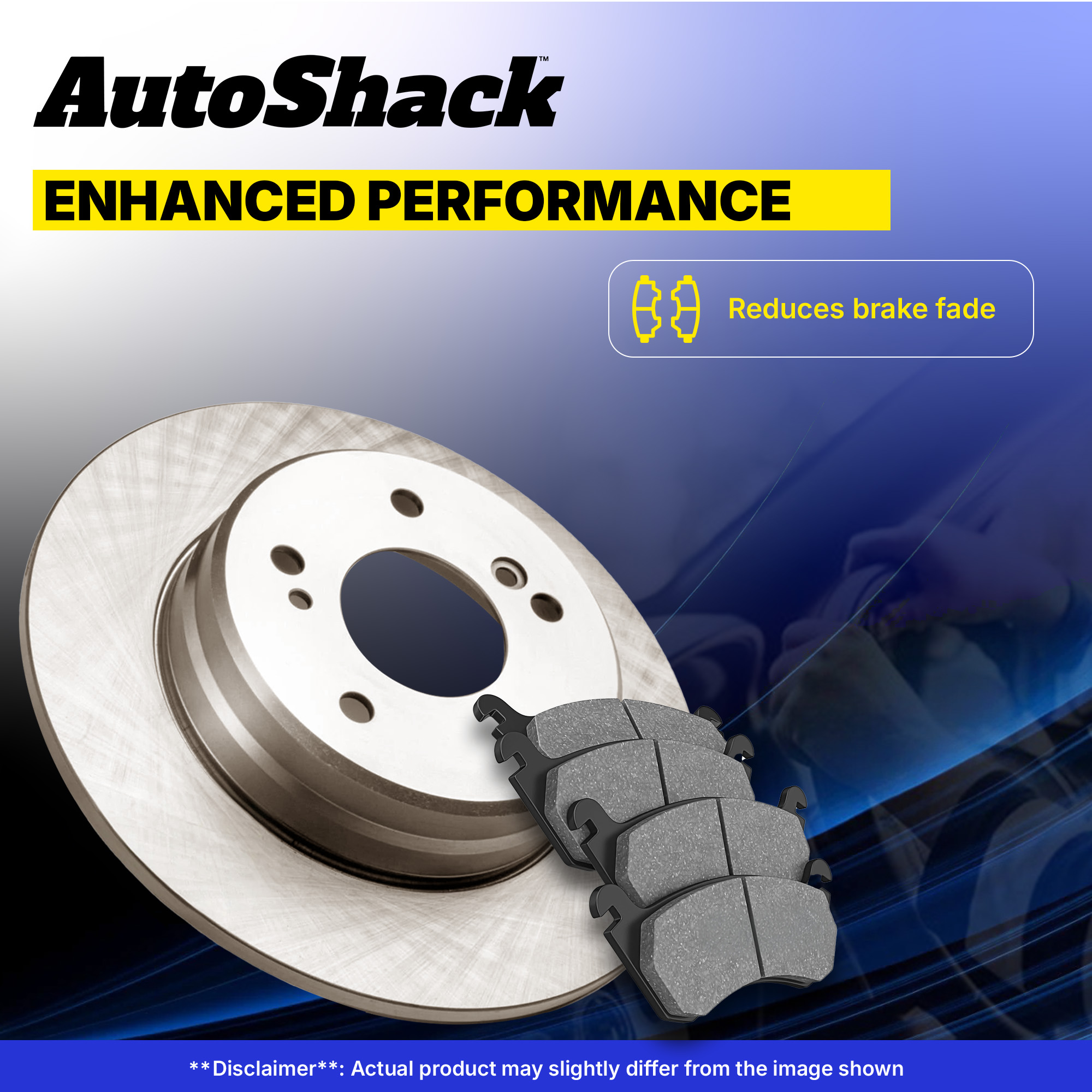 Front Rear Brake Rotors Ceramic Pads for 2009-2011 Nissan Murano 3.5L V6 - Picture 6 of 7