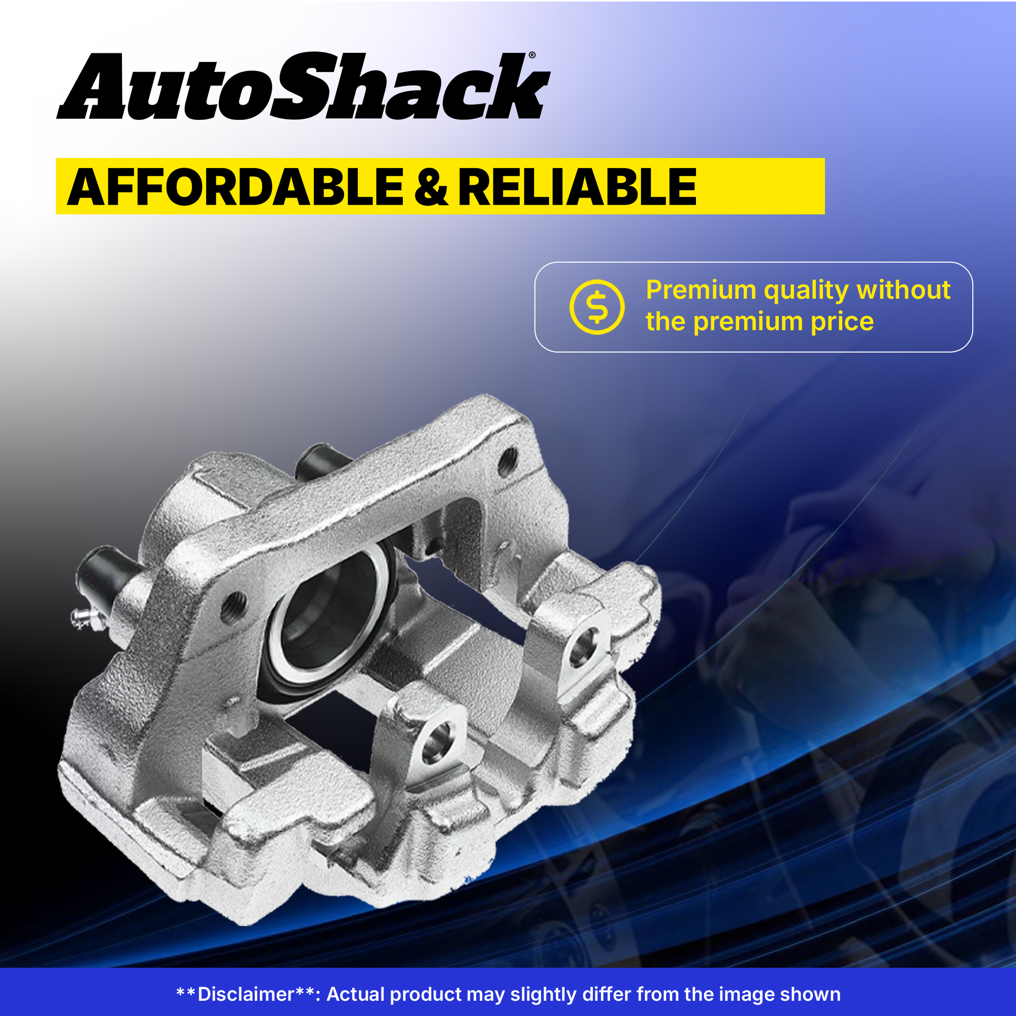 Front Rear Brake Calipers for Ford, Mustang 2005-2010, RWD V6 4.0L