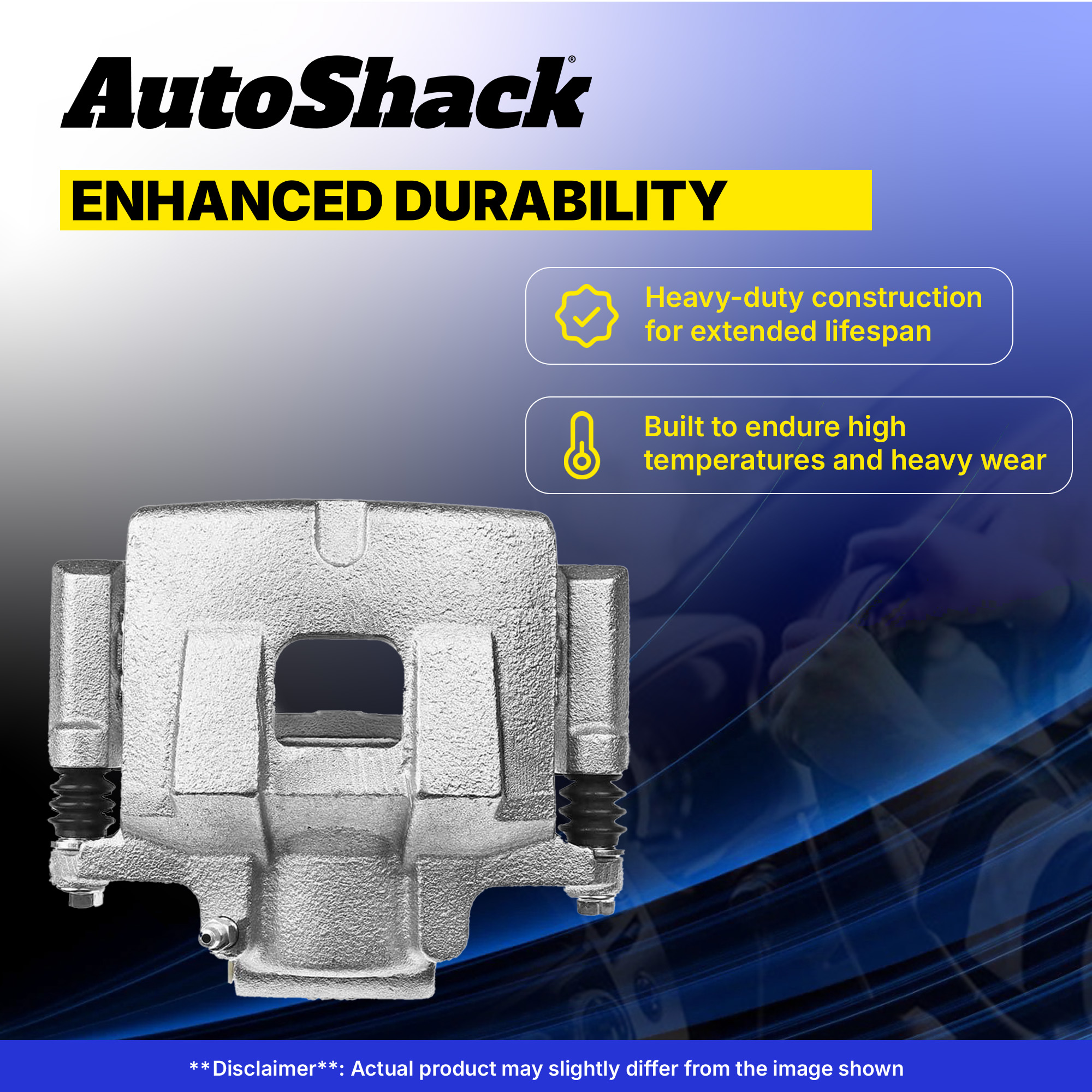 Front Rear Brake Calipers for Ford, Mustang 2005-2010, RWD V6 4.0L