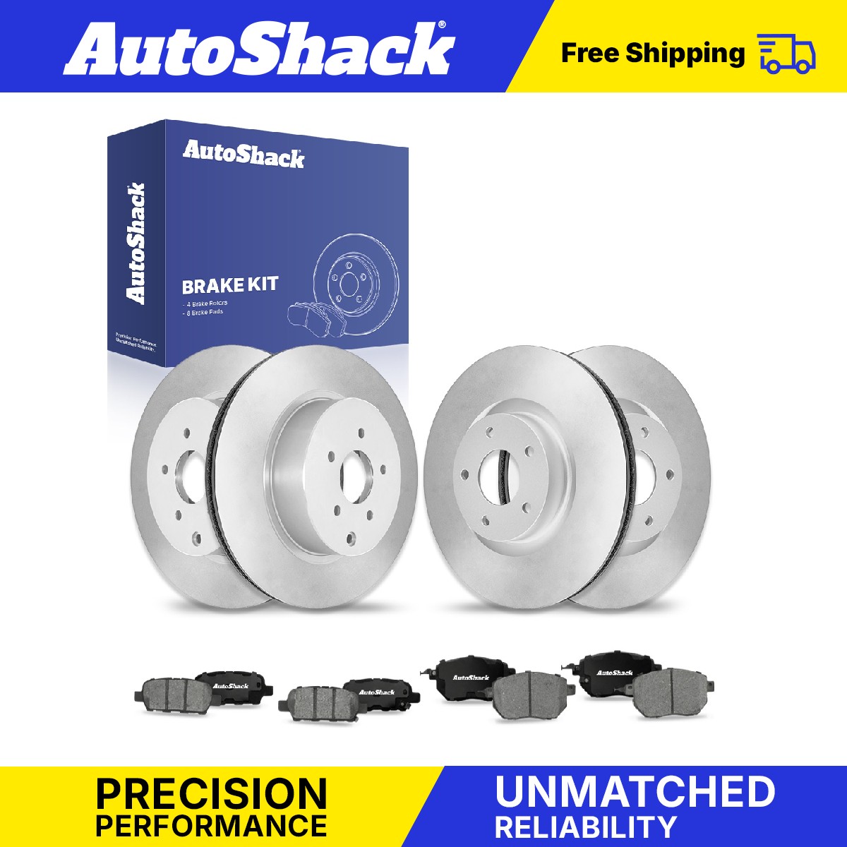 Front Rear Brake Rotors Ceramic Pads for 2009-2011 Nissan Murano 3.5L V6 - Picture 1 of 7