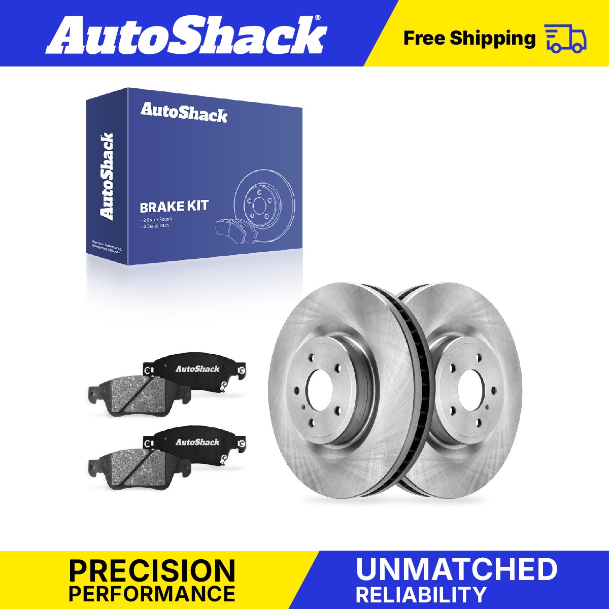 Front Brake Rotors Ceramic Pads for INFINITI, G37 2009-2010, RWD V6 3.7L