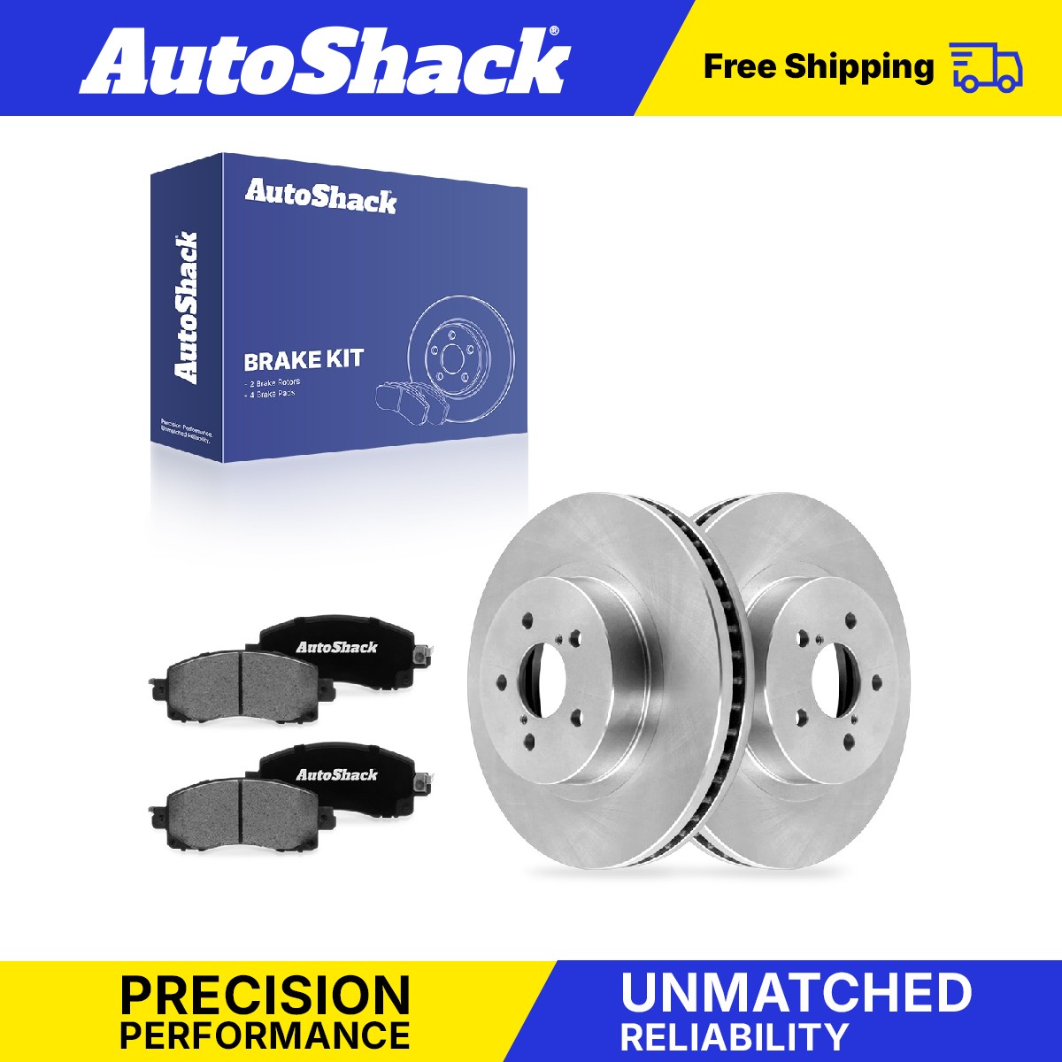 Front Brake Rotors Ceramic Pads for Subaru, Crosstrek 2018-2023