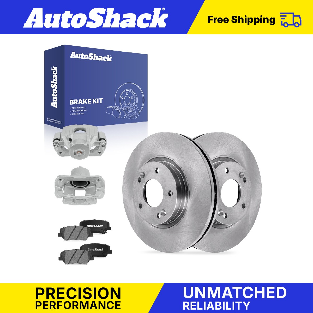 Front Brake Rotors Ceramic Pads Calipers for Kia, Sorento 2011-2013