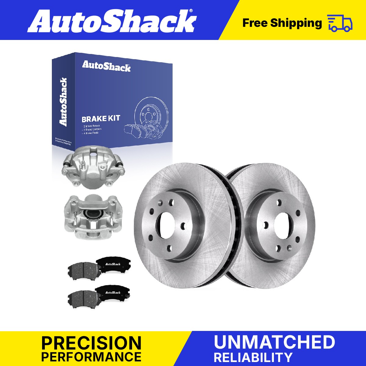 Front Brake Rotors Ceramic Pads Calipers for Buick, LaCrosse 2016
