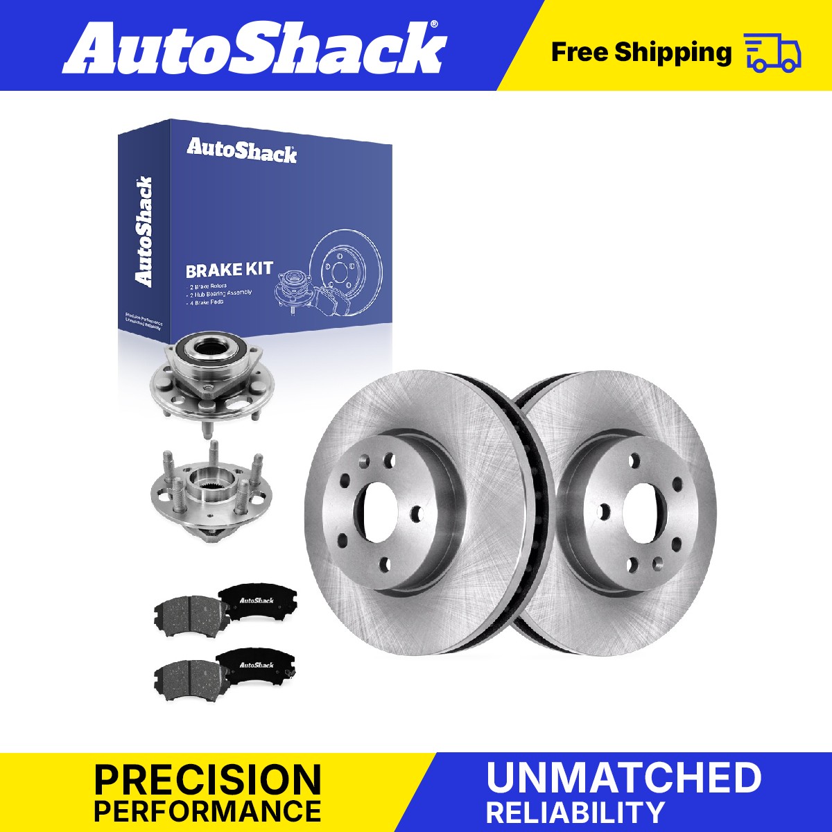 Front Brake Rotors Ceramic Pads Hubs for Buick, LaCrosse 2016