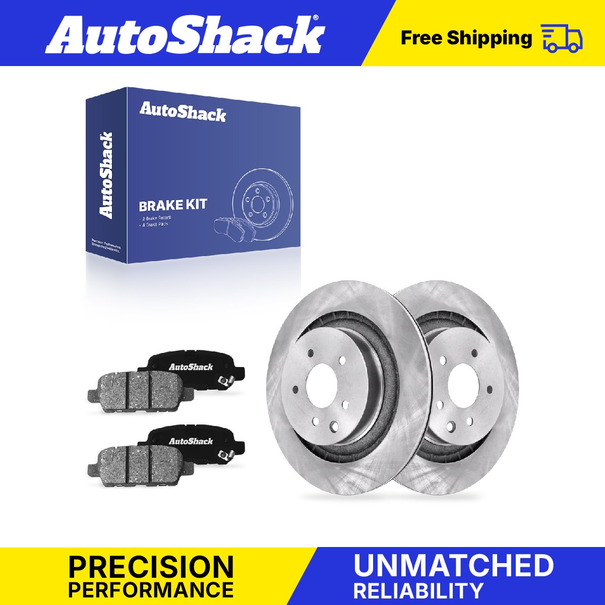 Rear Brake Rotors Ceramic Pads for INFINITI, G37 2008-2013, RWD V6 3.7L