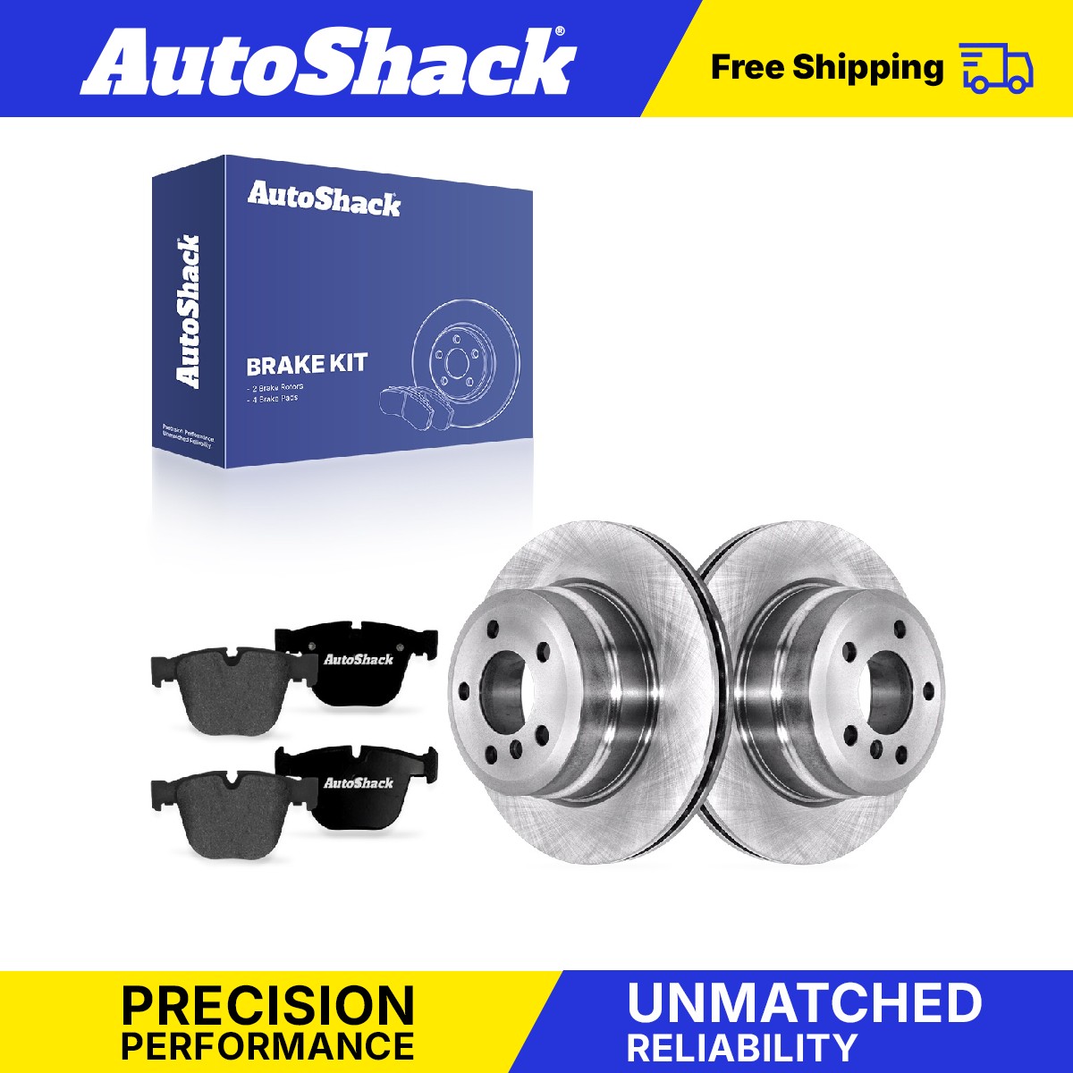 Rear Brake Rotors Premium Pads for BMW, X5 2013 X6 2011, AWD L6 3.0L