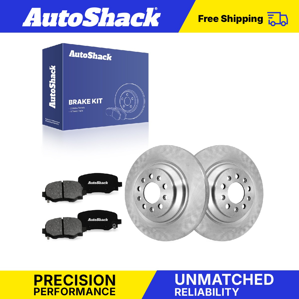 Rear Brake Rotors Premium Pads for Jeep Cherokee 2023