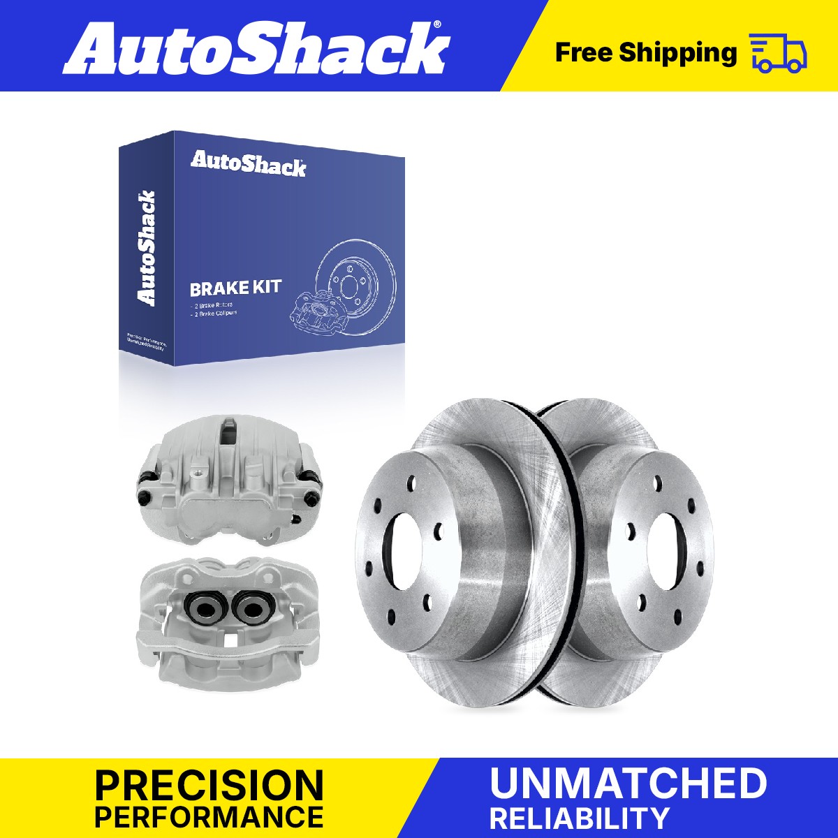 Rear Brake Rotors Calipers for Chevrolet, Silverado 1500 Classic 2007