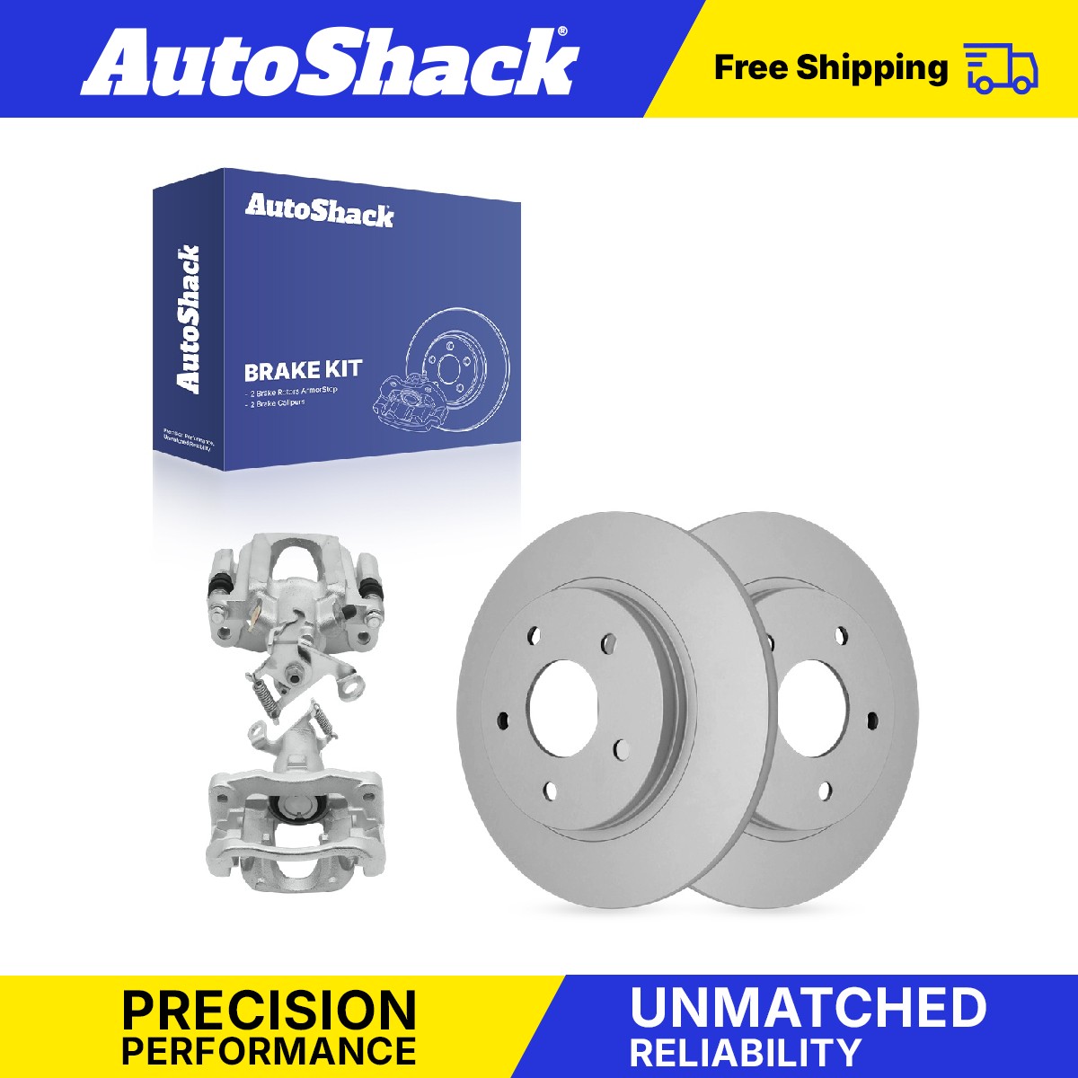Rear Brake Rotors Calipers for Dodge, Journey 2009-2012