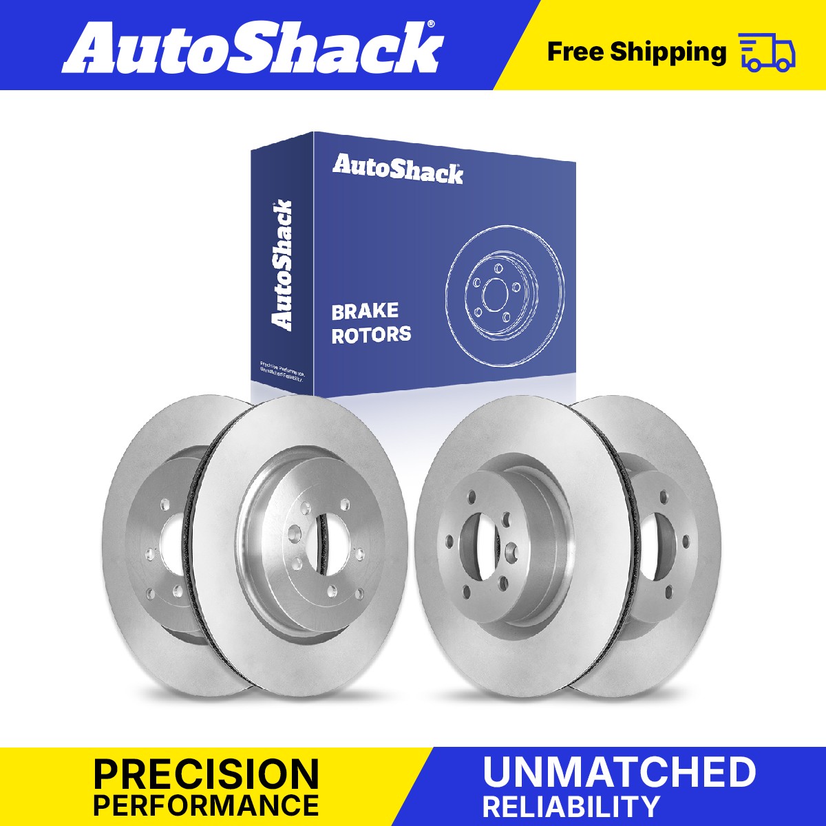 Front Rear Brake Rotors Set for Land Rover, Range Rover Sport 2006-2013