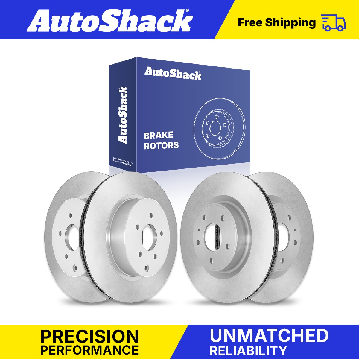 Front Rear Brake Rotors Set for INFINITI, Q50 2022-2023, AWD RWD V6 3.0L