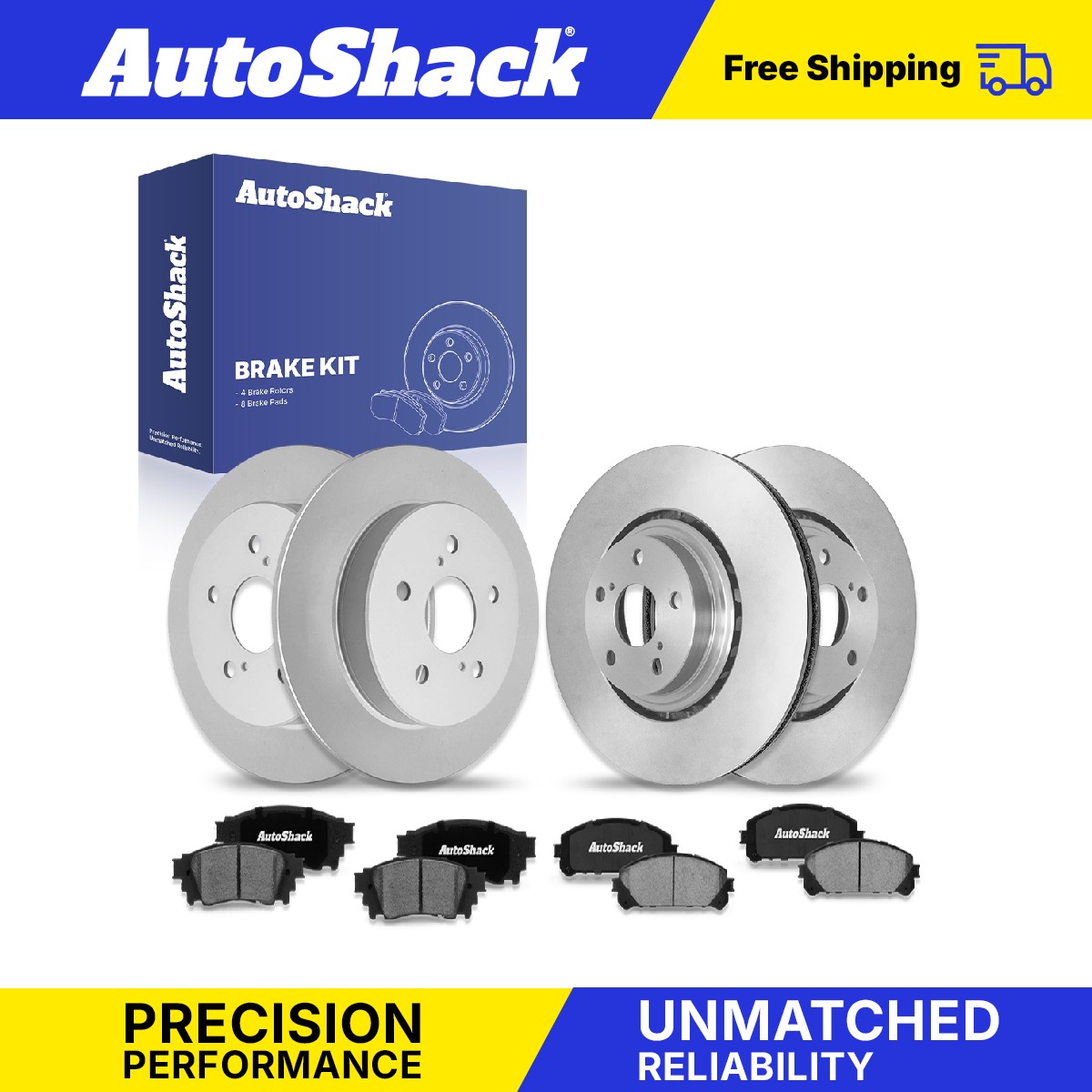 Front Rear Brake Rotors Ceramic Pads for Lexus, NX300 2018-2021, AWD FWD L4 2.0L