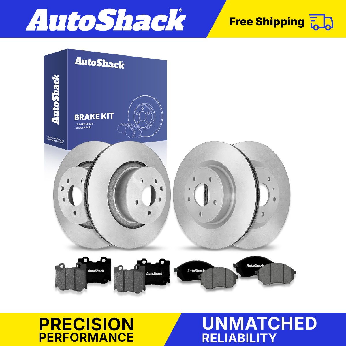 Front Rear Brake Rotors Premium Pads for Nissan, 370Z 2014-2016, RWD V6 3.7L