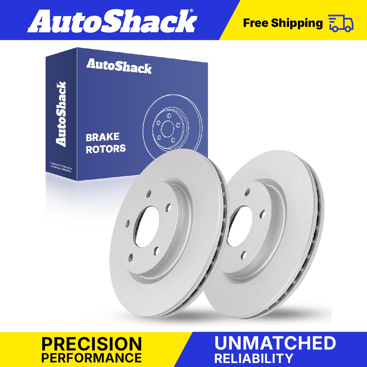 Front Brake Rotors Pair for Nissan, Sentra 2017-2019, FWD L4 1.6L