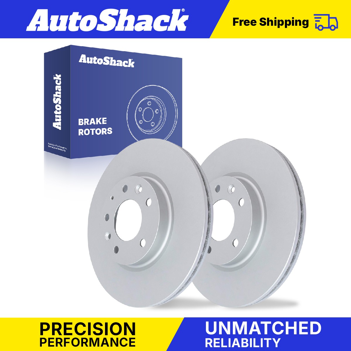 Front Brake Rotors Pair for Ford, Fusion 2006-2012