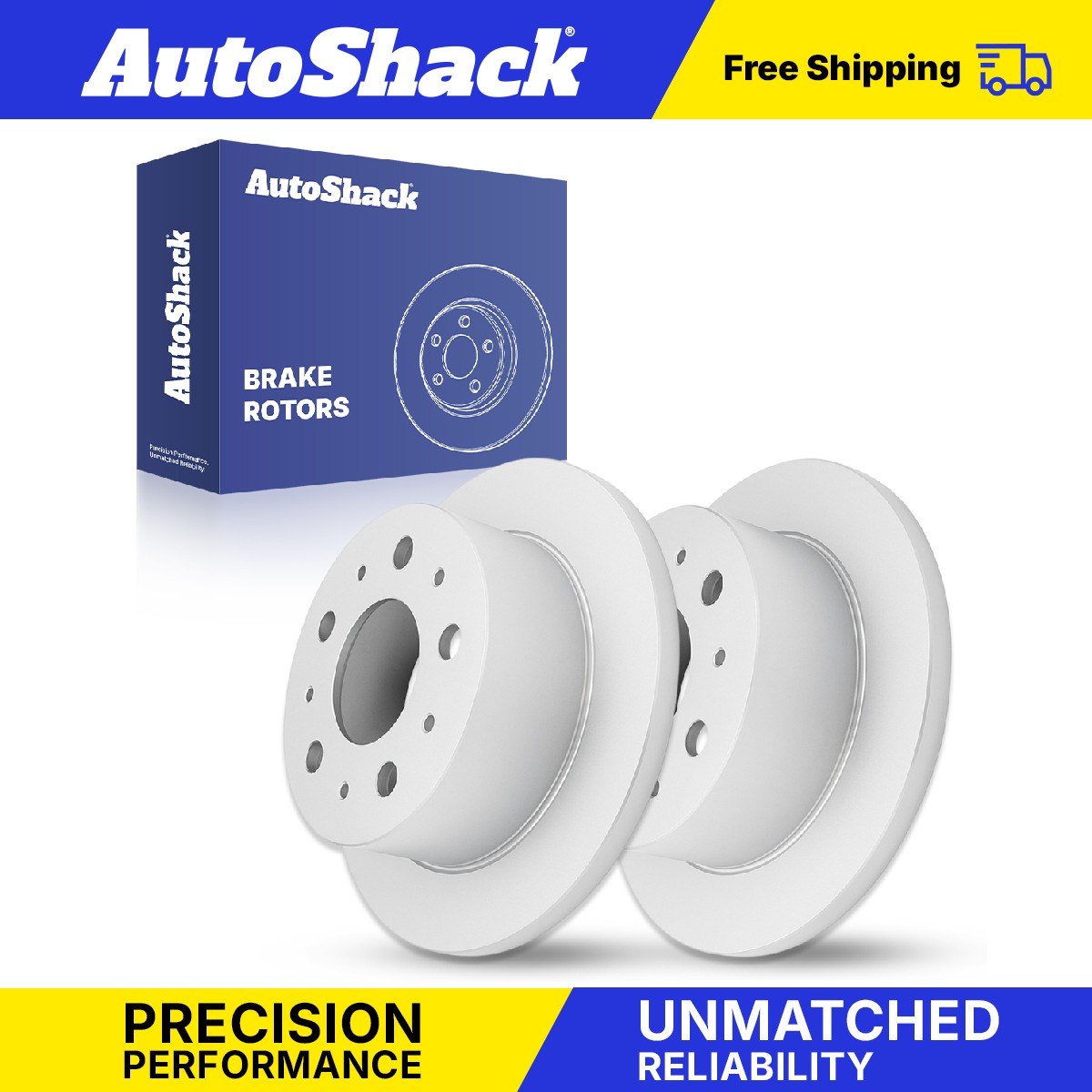 Rear Brake Rotors Pair for Ram, ProMaster 2500 2014-2021, FWD L4 3.0L V6 3.6L
