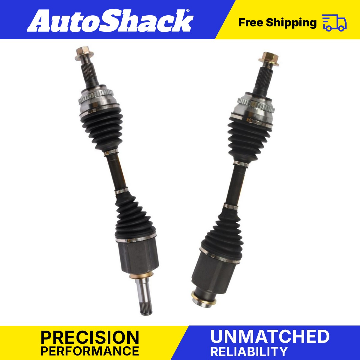 AWD Drive Axles AutoShack Front CV Axle Set - Replacement For 2007-2013  Ford Edge & Lincoln MKX 3.5L 3.7L AWD Cardan Avant Gauche