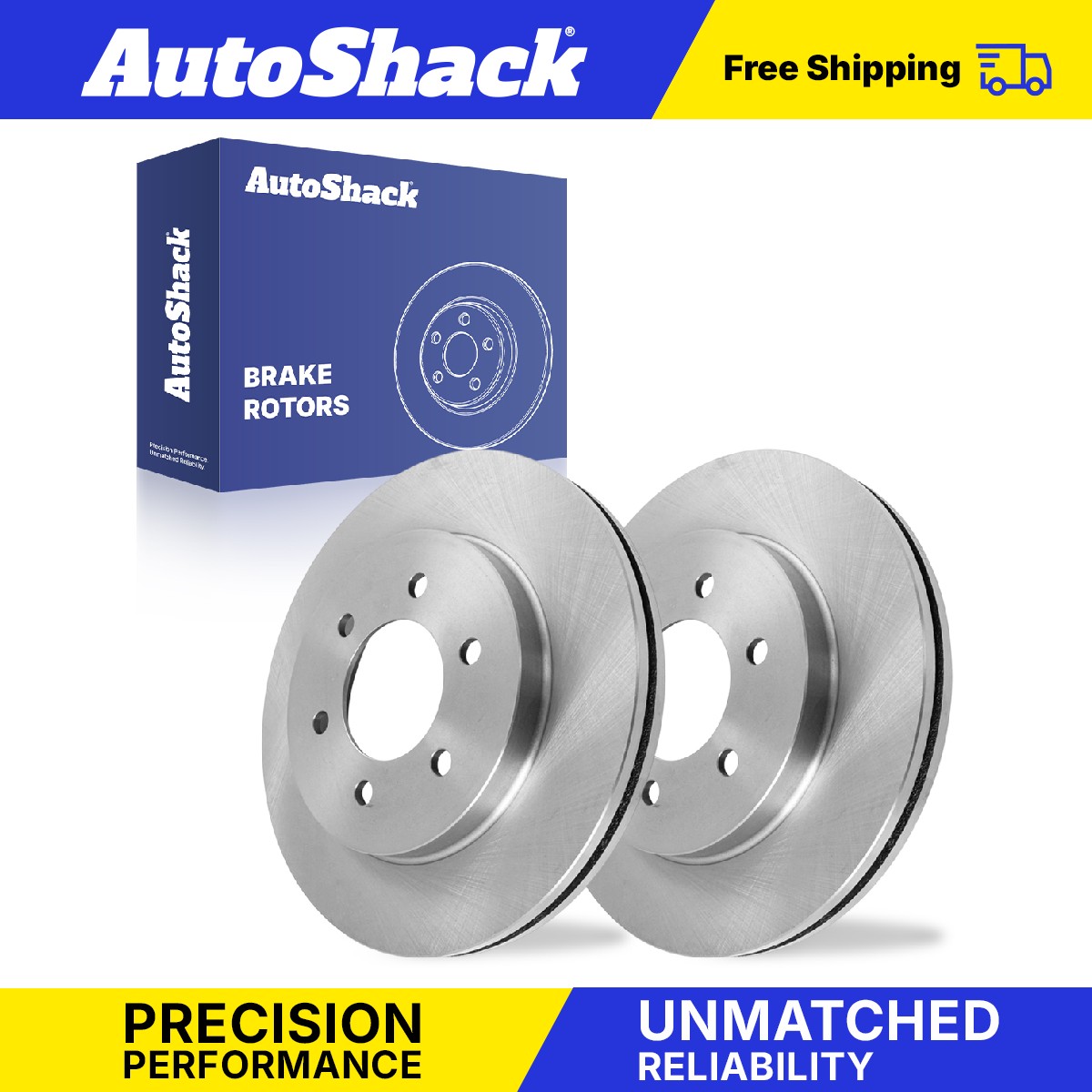 Front Brake Rotors Pair for 2004-2008 Ford F-150 2006-2008 Lincoln Mark LT