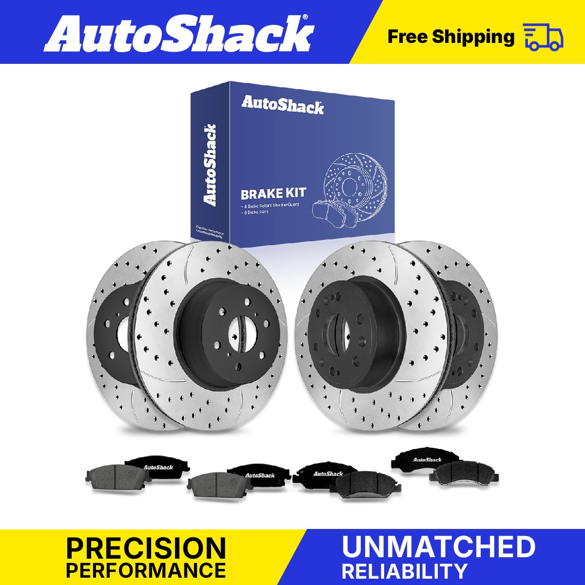 Detroit Axle - Brake Kit for 2017-2018 Hyundai Santa Fe,2017-2019 Santa Fe XL, Front and Rear Drilled ＆ Slotted Disc Brake Rotors Ceramic 並行輸入品 Detroit Axle - Front Disc Rotors Brake Pads Tie Rods UK | Ubuy