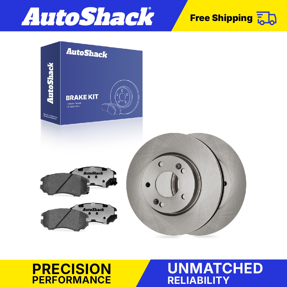 Front Brake Rotors & Pads for 2010-2011 Kia Soul 2.0L